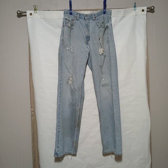 Vintage Levi’s Jeans 569 90s Made In USA 11/98 Men’s 33x34 Baggy Straight Thrash
